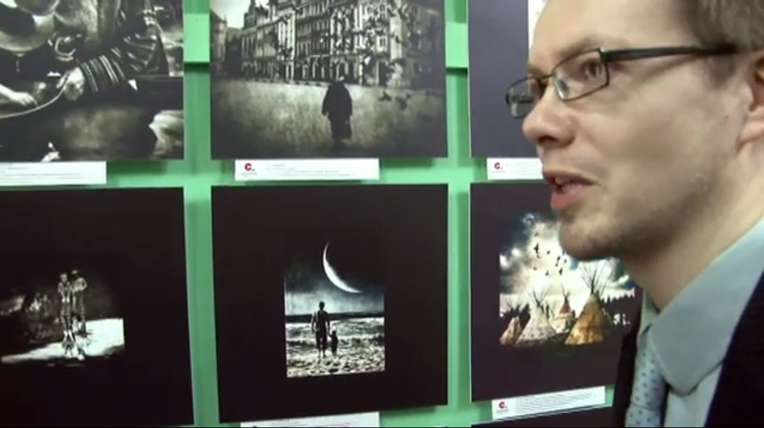 Zdjęcia z iPhona na wystawie